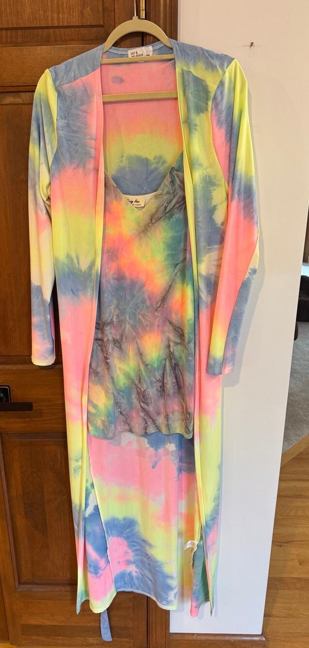 Tye-Dye Dress and Wrap